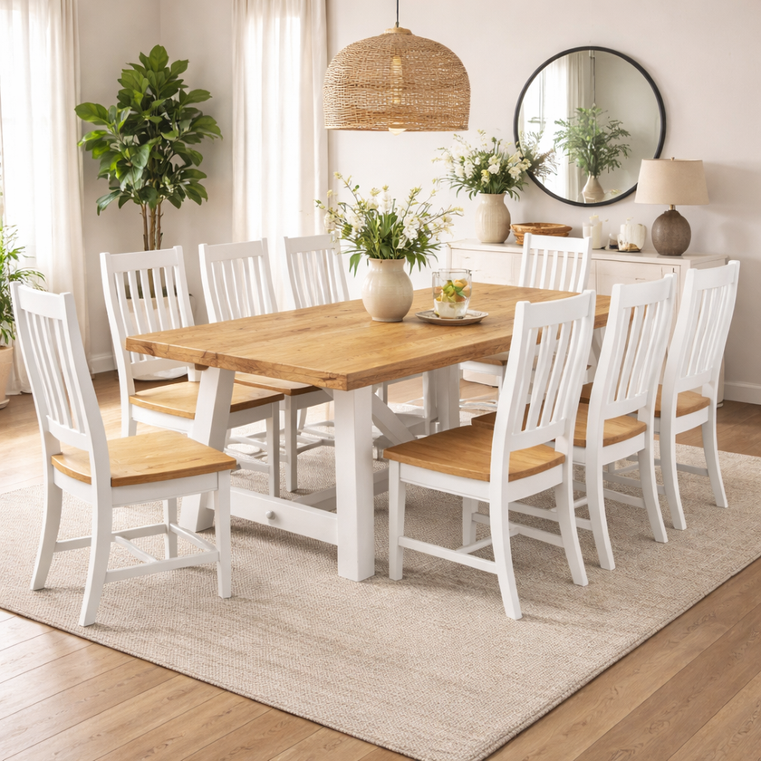 Byron Coastal Dining Table 2000